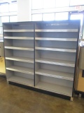 Merchandise Shelf Unit with Adjustable Shelves