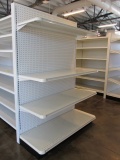 Gondola Shelving End Cap with 4 Shelves