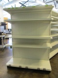 Gondola Shelving End Cap with 5 Shelves