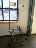 2 Customer in Training Child Size Shopping Carts