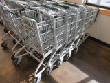 5 Technibilt Full Size Shopping Carts