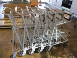 5 Technibilt Two Tier Small Shopping Carts