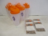 6 Now Sports Shaker Cups and 6 Packages of Natural Cooking Twine