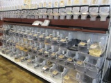 12' Bulk Bins with Cherry Trim on Gondola Shelving