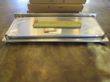 New Eagle Stainless Steel Worktable with Bottom Shelf and Bask Splash