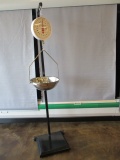 Detecto Hanging Scale with Basket on Rolling Stand