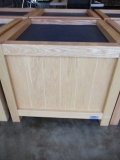 Creative Merchandising Systems Wood Cube Produce Bin