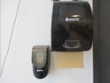 Wall Mount Paper Towel and Hand Soap Dispensers