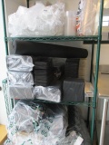 Contents on Shelves - Meat Packing Trays and Supplies