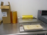 Heat Seal Machine with Two Extra Rolls Stretch Meat Film