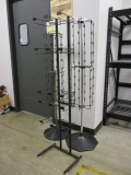 Three Metal Sales Racks