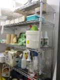 Chrome Shelf Unit on Casters