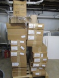 37 Cases of Brown Coffee Cup Sleeves and 48 Pizza Boxes and Round Inserts