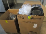 Two Boxes Chicken Roaster Lidded Containers