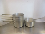 Four NSF Update ASP-4 Cooking Pots