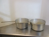 Two 7 Qt. Cooking Pots