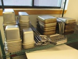Shelf Lot - Stainless Steel Food Bins with Lids