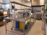 Eagle 10 Foot Stainless Steel Work Table with Double Deck Shelves