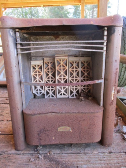 Vintage Atlanta Stove Works Gas Heater