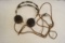 WWII US Pilots Earphones with Original Cable