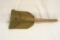 WWII US Shovel & Cover - Both Dated 1945