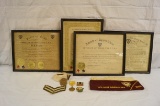 Great NC WWI Veteran Award Documents/Awards/& More