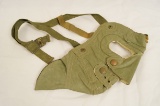 WWII Era Army Air Corps Cold Weather Face Mask Cover - Complete