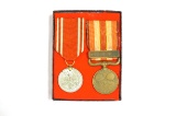 2 Japanese War Time Medals - Medal of Honor & WWII Red Cross medal