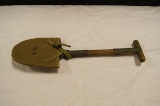 WWI Shovel with Cover Marked SWI 1917
