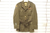 WWII Signal Corps Officer Tunic Seventh Army Quality Buttons