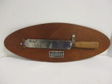 Daniel Boone Knife Circa 1760 Reproduction on Display