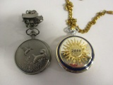Duck Hunting and Franklin Mint 2000 Pocket Watches