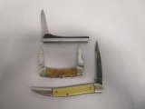 3 Pocket Knives - Kutmaster, Parker Maverick, and Vernco