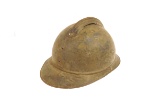 WWI French M1915 Adrian Steel Helmet