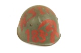 Soviet Russian Helmet Painted in Red 