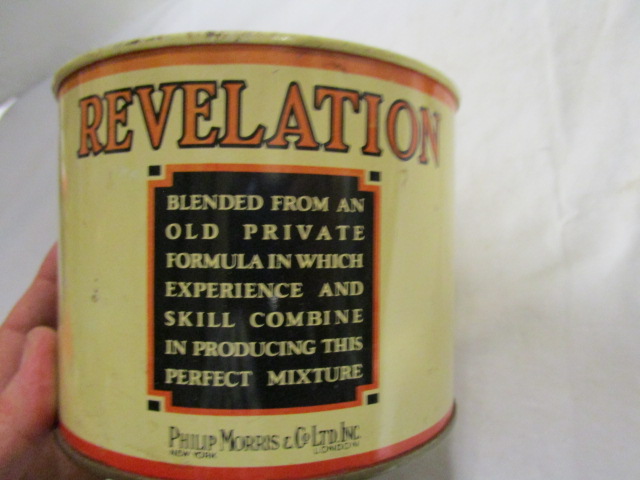 Muriel Cigar Tin & Round Revelation Pipe Tobacco