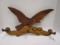 Carved Hawk or Eagle Hat Rack