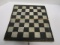 Black & White Folding Gameboard made from Fels-Naptha Soap Box