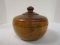 Wood Treenware Bowl with lid