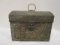 Towle Tin Box w/Basket of Flowers Decoration