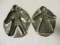 Antique Large Girl and Boy Tin Cookie Cutters