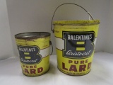 Ballentine's Pure Lard Buckets