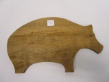 The Fat Pig Wood Cutting Board