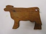 Cow Wood Cutting Board