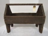 Antique Tool Tray with bootjack legs