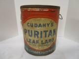 Cudahy's Puritan Leaf Lard Tin (50#)