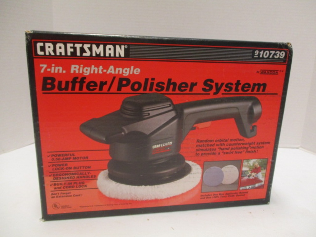 New Craftsman 7" Buffer/Polisher System | Art, Antiques & Collectibles  Collectibles | Online Auctions | Proxibid