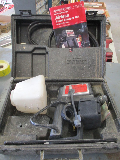 Craftsman airless sale paint sprayer