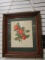 Lila Moore Keen Camellia Print in Antique Frame