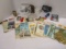 Vintage Gas Station Road Maps, Glass Poultry Waterer, Shaving Mug, Oil Can, Seaforth Bottle, etc.